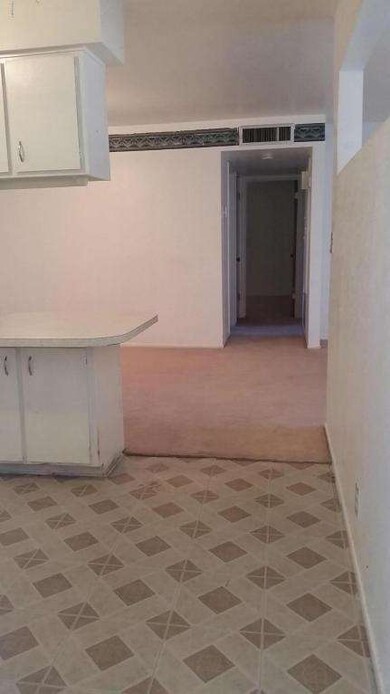 kitchen view to hall