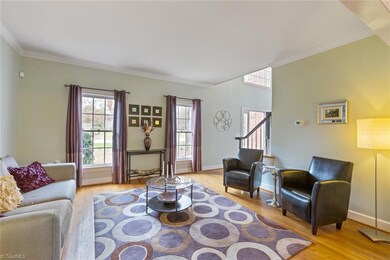 Living room is open to the dining room.