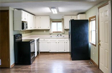 Living area. Open floor plan offers plenty of usab