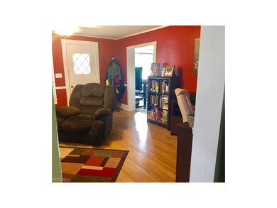 Opening leads to the second living room.  Notice t
