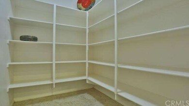 Large walk in pantry.
