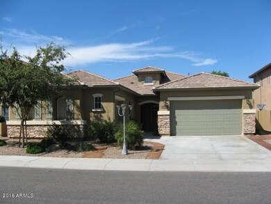 Front View 3 car garage