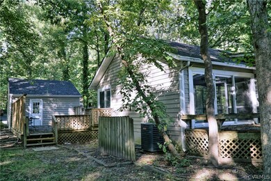 garage and back of home