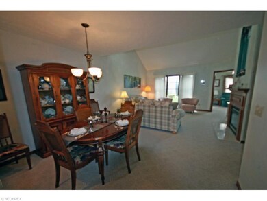 View of Dining and Living areas