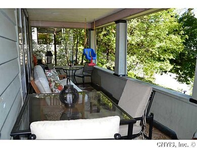 Porch - Open New built -in speakers in the ceiling