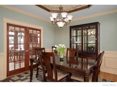 Dining Room. Formal dining room with hardwoods, cu