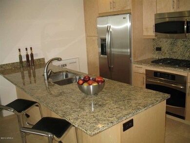 kitchen with maple cabinets and nuetral