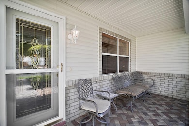 Front Screened Porch and Entry