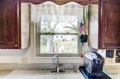 Kitchen View of Beautiful Yard