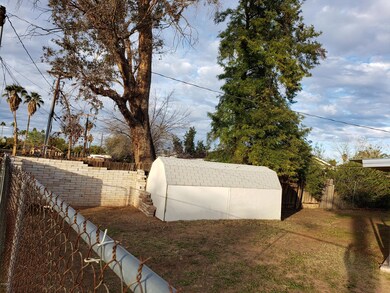 SHED - BACK YARD --