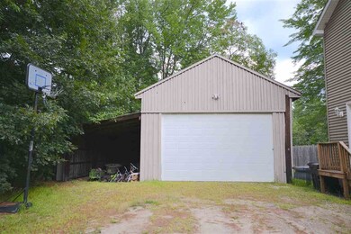 over 9 foot opening to garage/barn