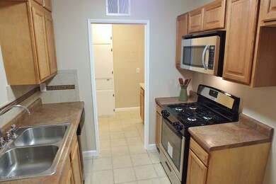 Kitchen as seen from living room