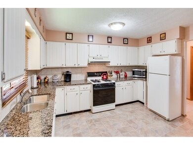 The remodeled kitchen was recently improved with n