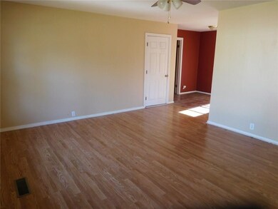 living room looking toward kitchen