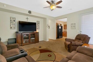 Family room view