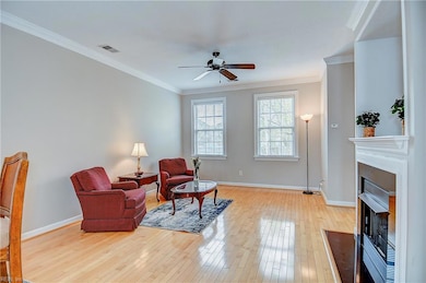 Living room on 2nd floor