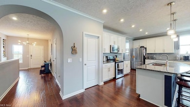 Kitchen and front foyer