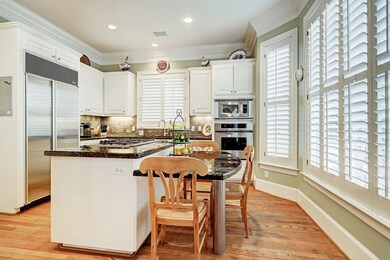 A stainless steel Subzero refrigerator and Thermad
