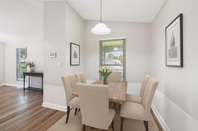 Virtually staged eat in space