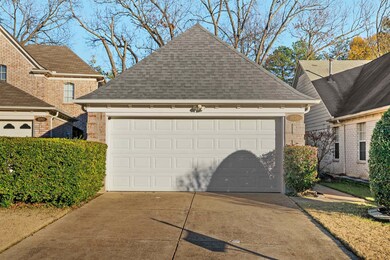 2 car garage with attic access
