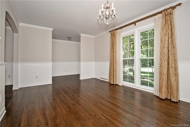 Beautiful hardwoods extend throughout the entire h