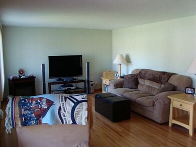 Living Room beautifully hardwood floored living ro