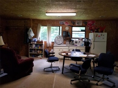 kitchen & living room
