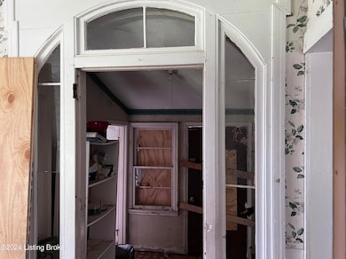 believed to be original front door