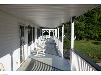 Wonderful front porch wraps around to gazebo and d