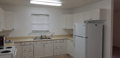 Wide bright kitchen