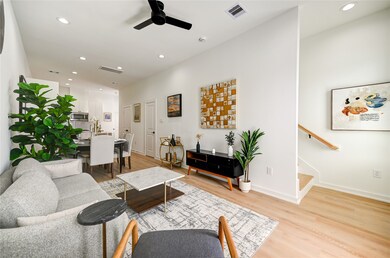 Open concept living room great for entertaining