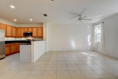 Kitchen with full pantry