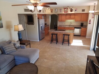 Kitchen from gr room