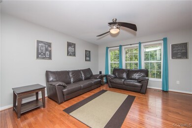 Family Room opens to the Kitchen.