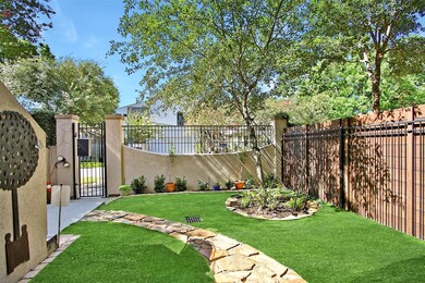 Looking out to the front of the home and yard from