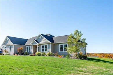 Right side view of this stunning ranch!