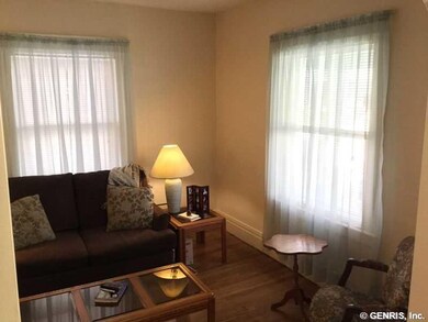 Living Room Living room has front window overlooki