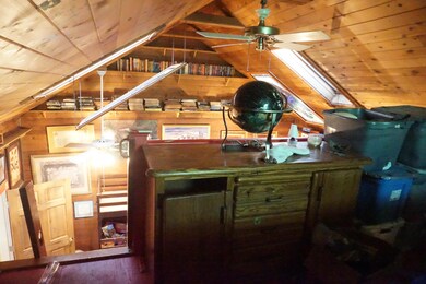Loft overlooking living area