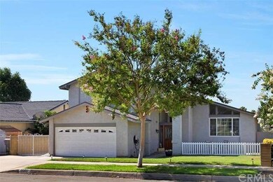 Nice fenced front porch, overlooking your grassy f