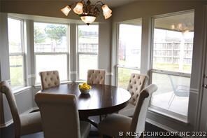 Breakfast nook.