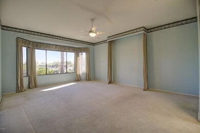 Extended master bedroom