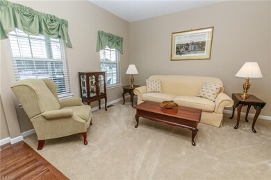 Formal Living Room with an abundance of light