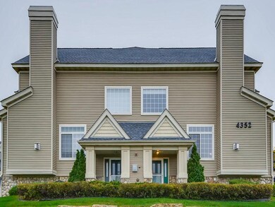 back of townhome