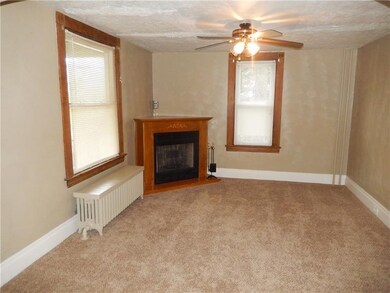 Neutral colors make this living room adaptable to 