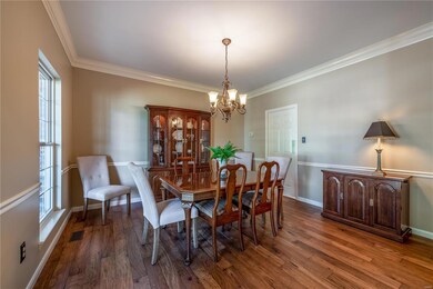 Dining Room with an Abundance of Room for Seating