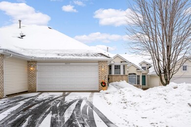 Single level living in golf course community.