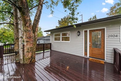 beautiful front deck