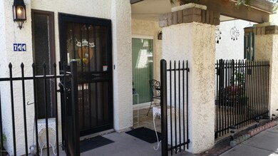 744 front door & gate