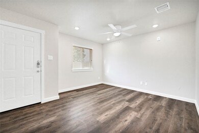 In Living Room looking at front entrance.