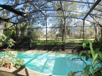 Pool Overlooking Golf Course